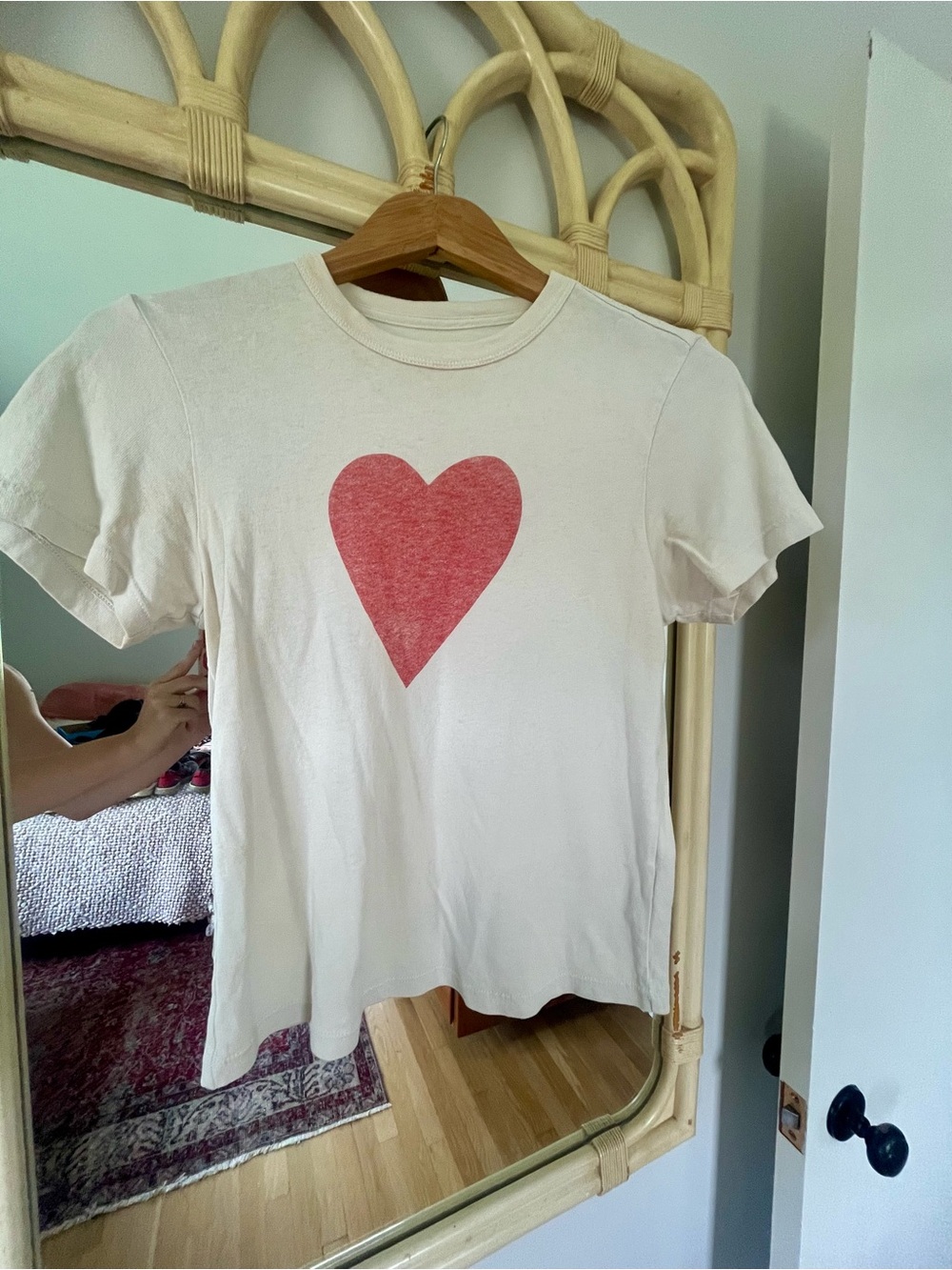 imogene + willie heart t-shirt